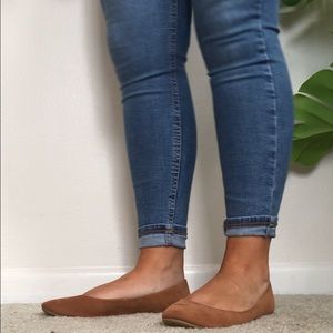 Mix No. 6 Faux Suede Ballet Flat